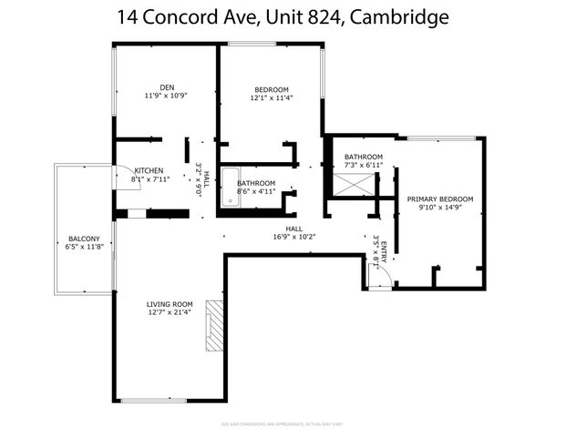 14 Concord Ave 824, Cambridge, MA 02138