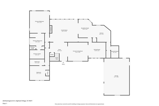 430 Remington Drive E, Highland Village, TX 75077