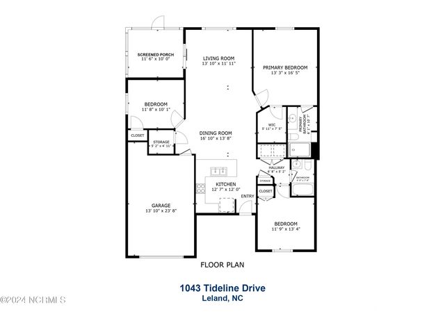 1043 Tideline Drive, Leland, NC 28451
