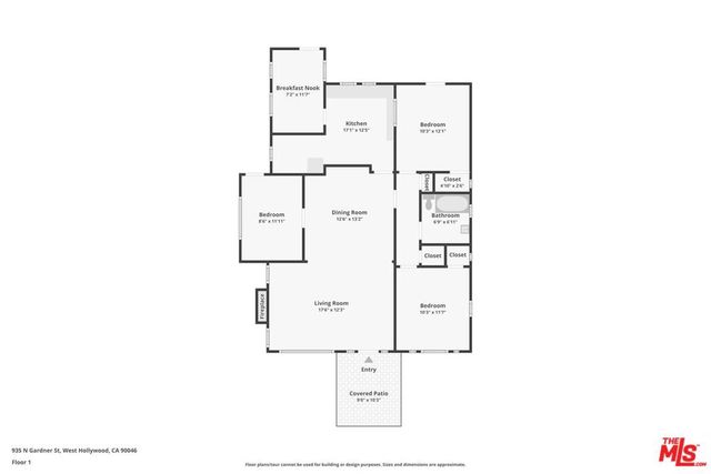 935 N Gardner Street, West Hollywood, CA 90046