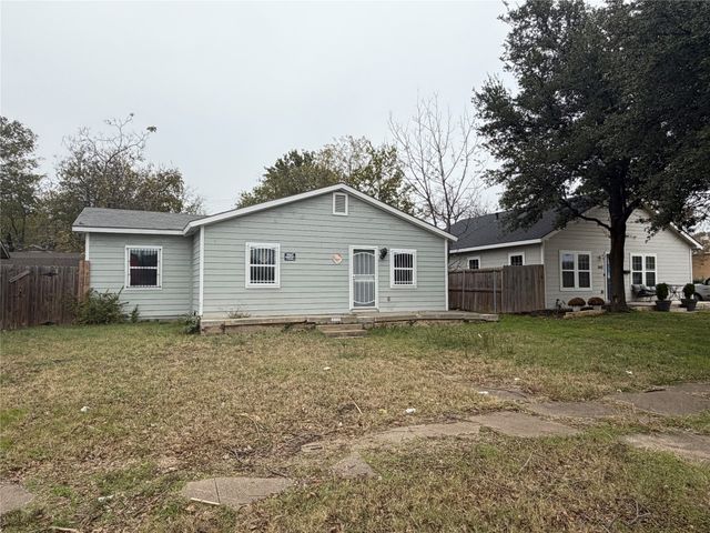 3411 Mclean Street, Fort Worth, TX 76103
