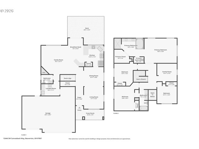 12446 Sw CANVASBACK Way, Beaverton, OR 97007
