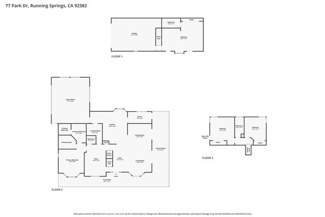 77 Park Drive, Running Springs, CA 92382