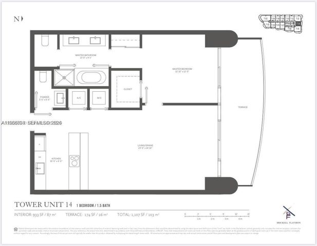 1000 Brickell Plaza 2414, Miami, FL 33131