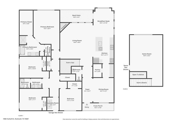 1006 Foxhall Drive, Rockwall, TX 75087