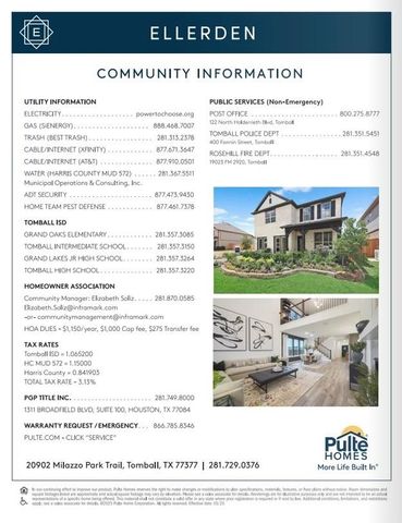 18219 Ellerden Forest Drive, Tomball, TX 77377