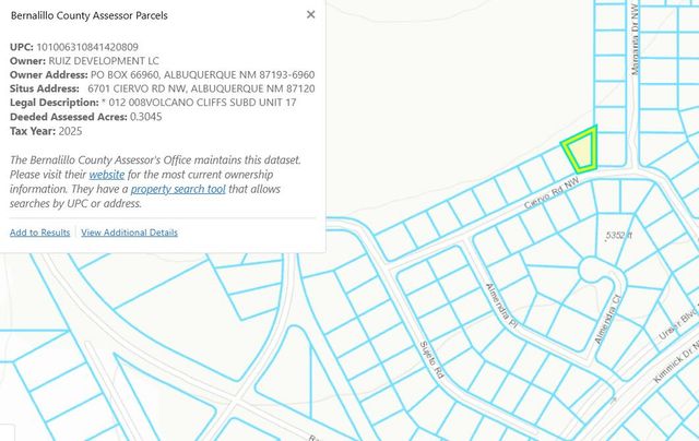 9 Lots Volcano Cliffs Subd NW, Albuquerque, NM 87120
