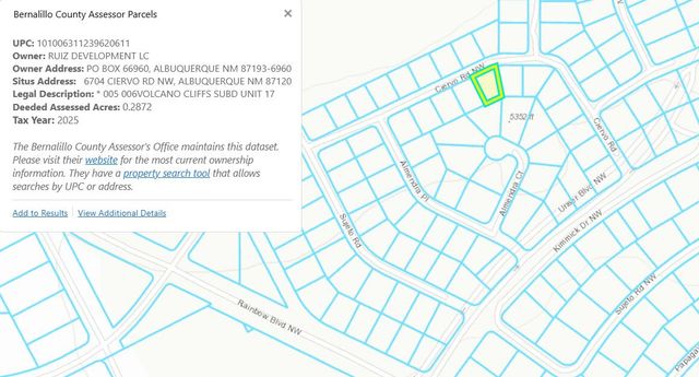 9 Lots Volcano Cliffs Subd NW, Albuquerque, NM 87120