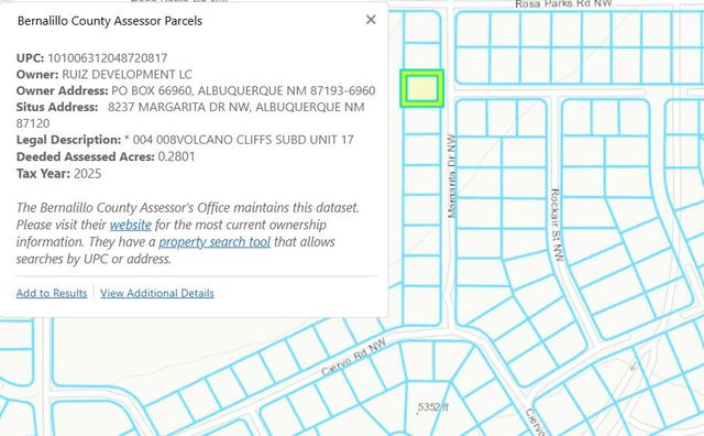 9 Lots Volcano Cliffs Subd NW, Albuquerque, NM 87120