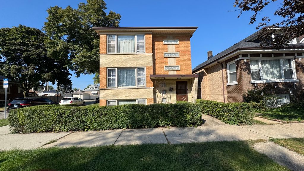 1246 S 61st Avenue, Cicero, IL 60804 — exterior