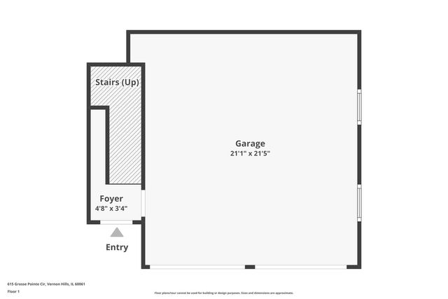 615 GROSSE POINTE Circle 12-7, Vernon Hills, IL 60061