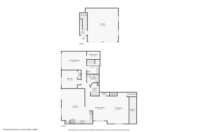 615 GROSSE POINTE Circle 12-7, Vernon Hills, IL 60061