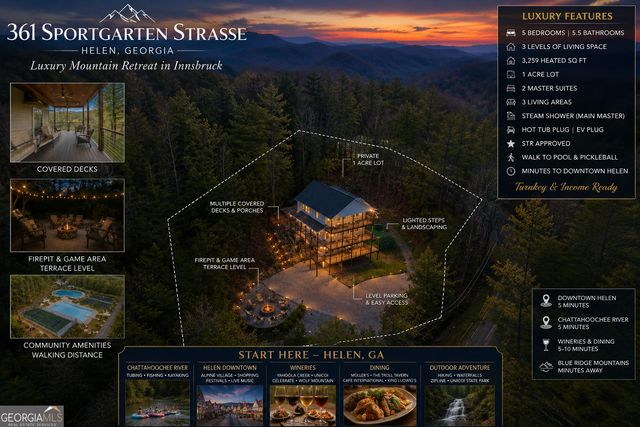 361 Sportarten Strasse, Helen, GA 30545