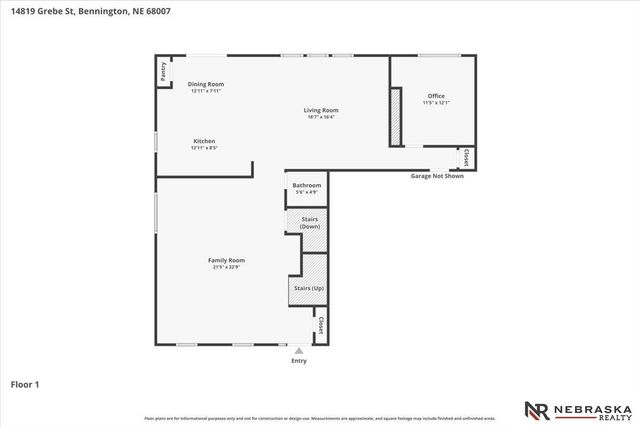 14819 Grebe Street, Bennington, NE 68007