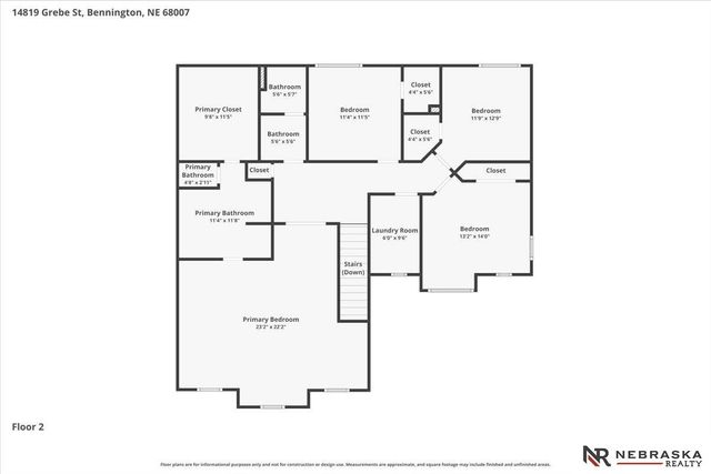 14819 Grebe Street, Bennington, NE 68007