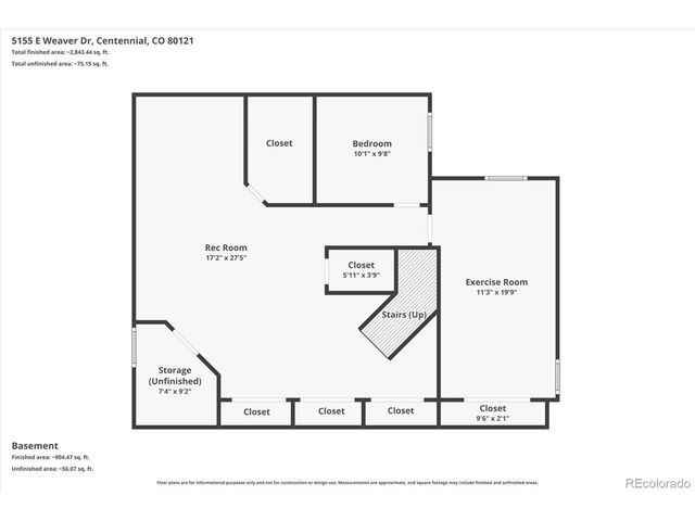 5155 E Weaver Dr, Centennial, CO 80121