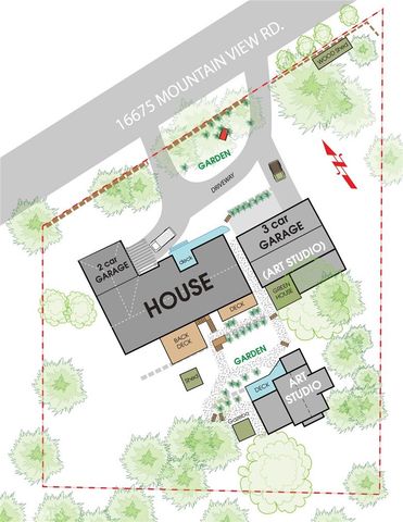 16675 Mountain View Drive, Cobb, CA 95426