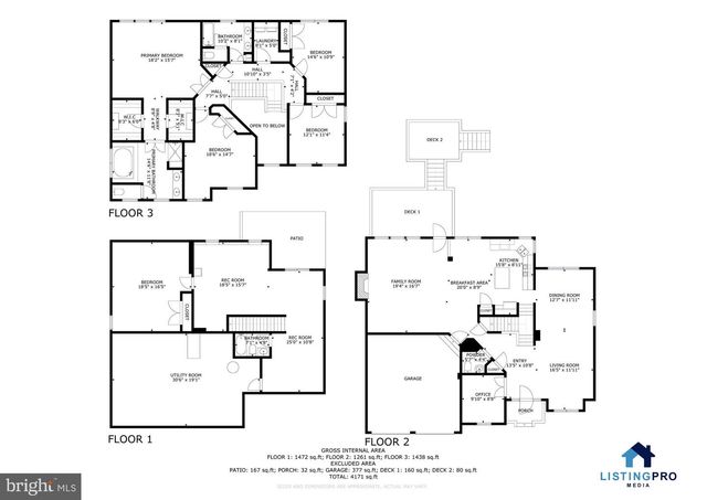 3132 EAGLE RIDGE DR, Woodbridge, VA 22191