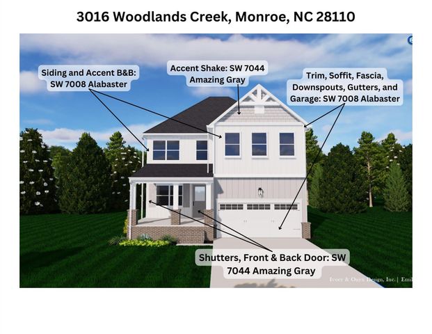 3016 Woodlands Creek Drive, Monroe, NC 28110