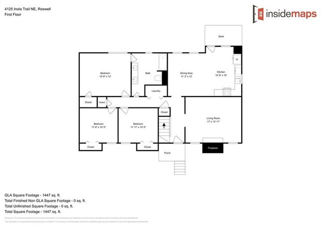 4125 Inola Trail NE, Roswell, GA 30075