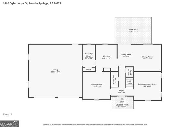 5280 Oglethorpe Court, Powder Springs, GA 30127