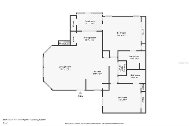 935 NORTHERN DANCER WAY 105, Casselberry, FL 32707