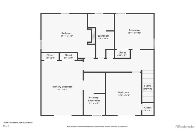 2427 S Kirkwood Court, Denver, CO 80222