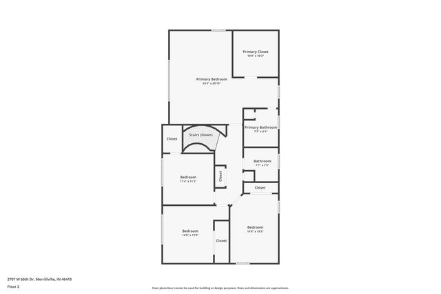 2707 W 60th Drive, Merrillville, IN 46410