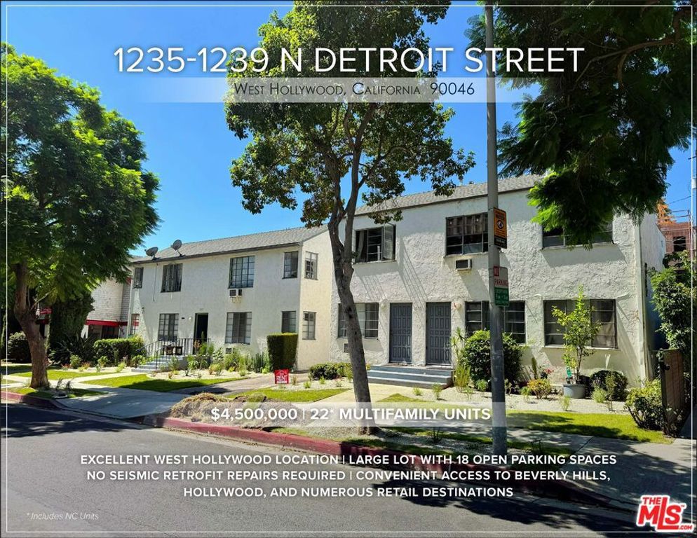 1235 N Detroit Street, West Hollywood, CA 90046 — exterior