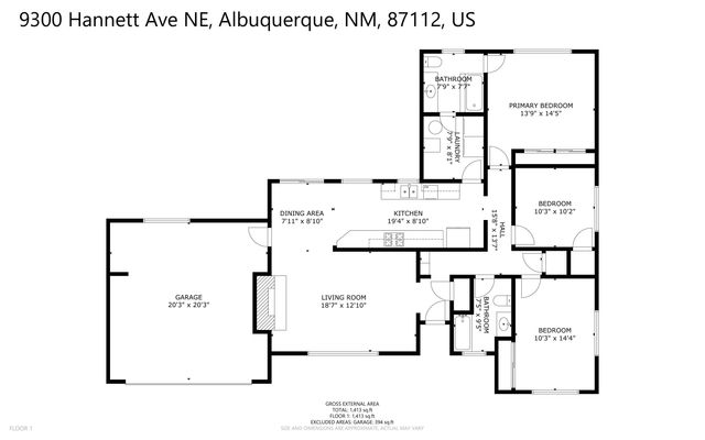 9300 Hannett Avenue NE, Albuquerque, NM 87112