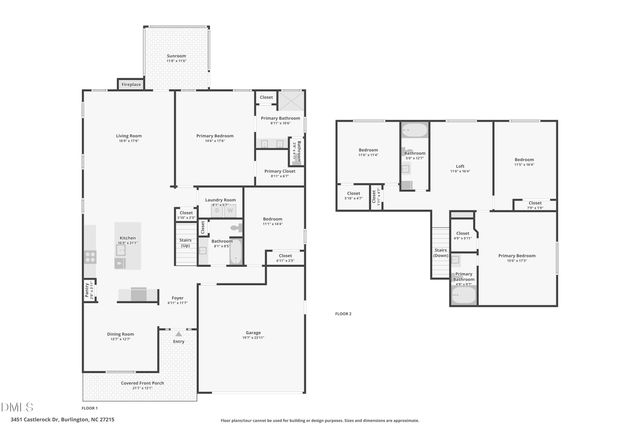 3451 Castlerock Drive, Burlington, NC 27215