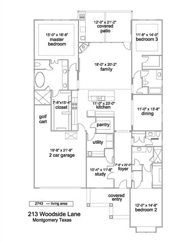 213 Woodside Lane, Montgomery, TX 77356