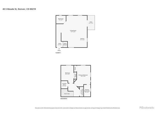45 S Meade St, Denver, CO 80219