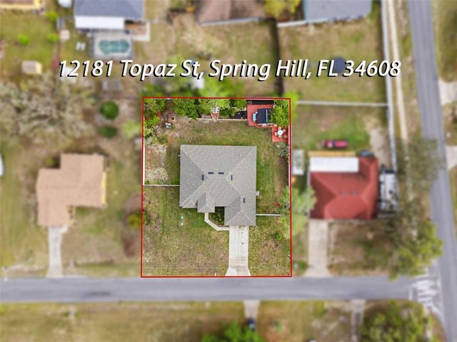 12181 TOPAZ STREET, Spring Hill, FL 34608