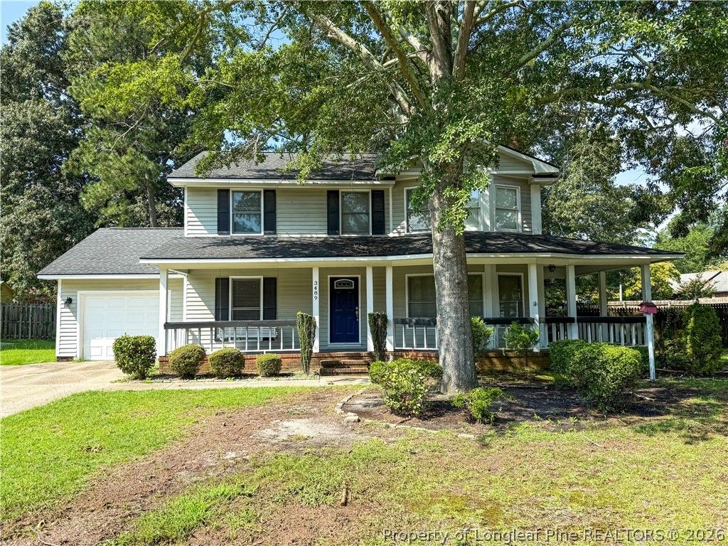 3489 Thorndike Drive, Fayetteville, NC 28311 — exterior