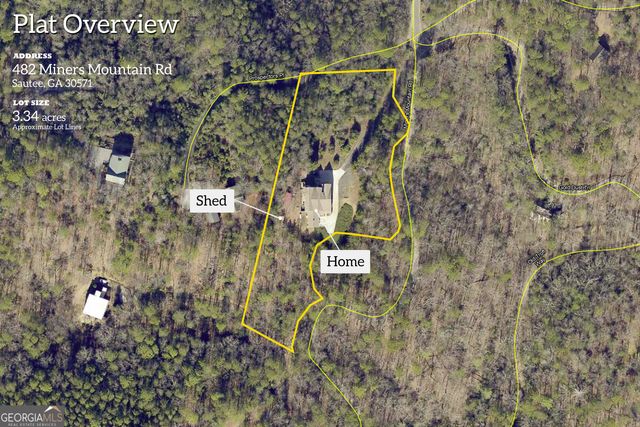 482 Miners Mountain Road, Sautee Nacoochee, GA 30571