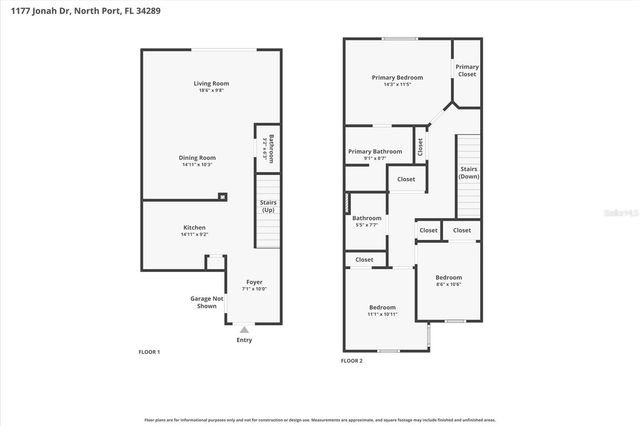 1177 JONAH DRIVE, North Port, FL 34289