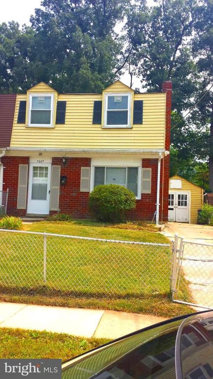 7607 BURNSIDE RD, Landover, MD 20785