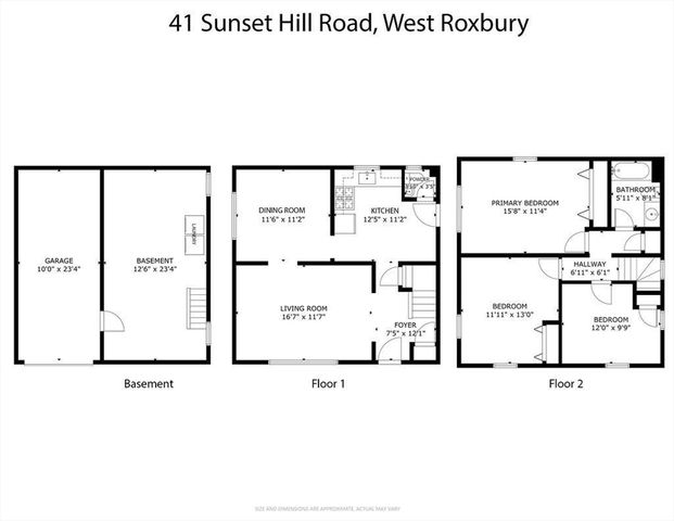 41 Sunset Hill Rd, Boston, MA 02132