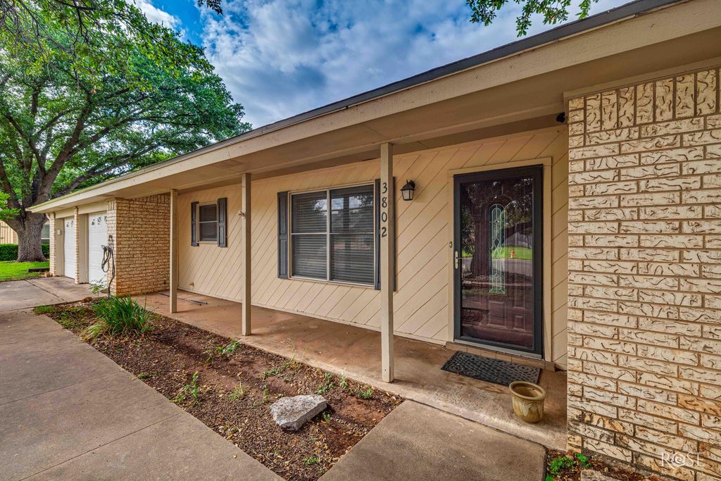 Image 2 of property listing at 3802 Driftwood Drive, San Angelo, TX 76904