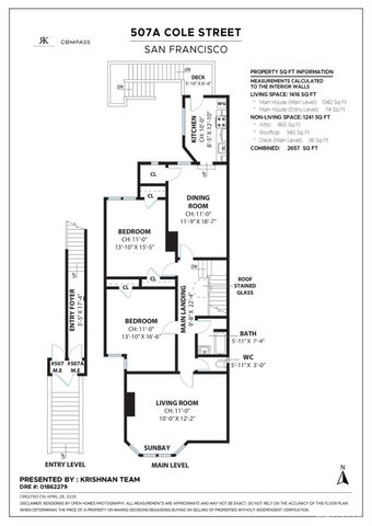 507 Cole Street A, San Francisco, CA 94117