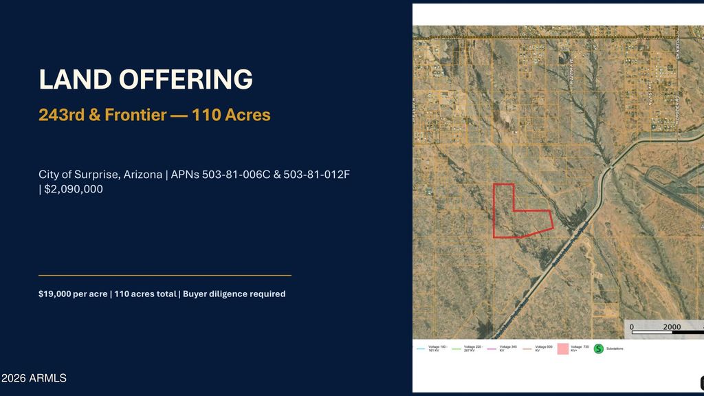 0 W FRONTIER Drive -, Wittmann, AZ 85361 — exterior