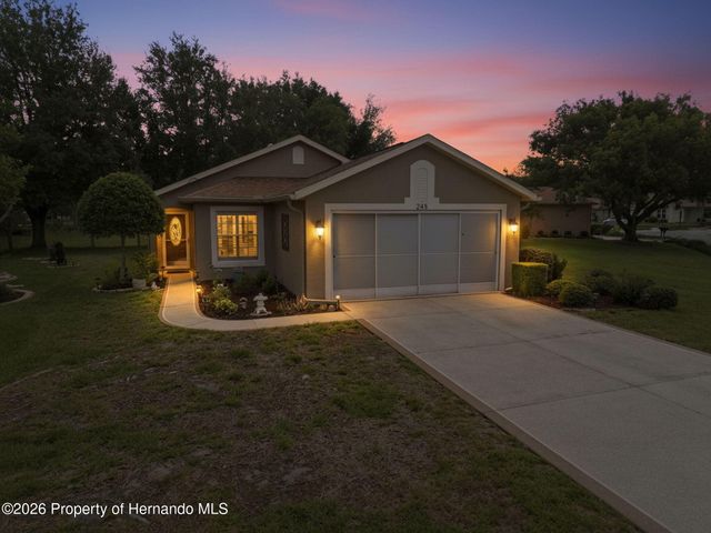248 Kestrel Court, Spring Hill, FL 34609