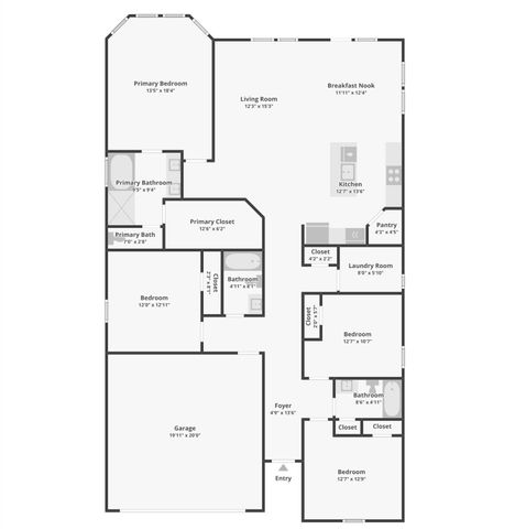 2847 Clapbread Lane, Rosenberg, TX 77471