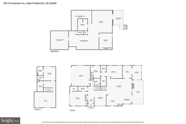 105 TURNSTONE LN, Lake Frederick, VA 22630