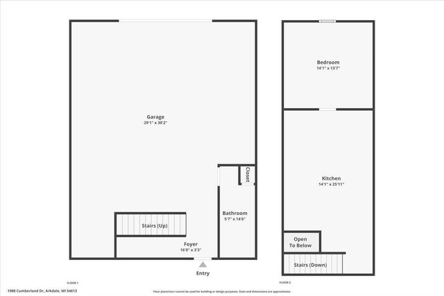1988 Cumberland Drive, Arkdale, WI 54613