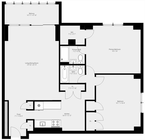 2 Hawthorne Pl 5M, Boston, MA 02114