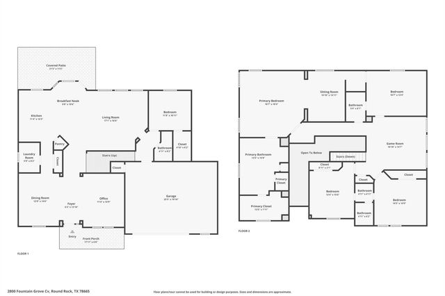 2800 Fountain Grove CV, Round Rock, TX 78665