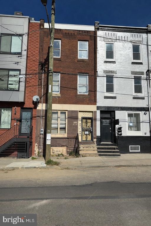 2413 CECIL B MOORE AVE, PHILADELPHIA, PA 19121 — exterior