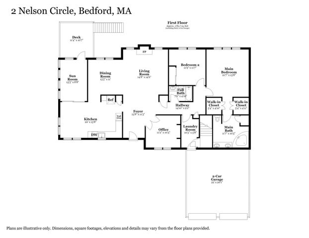 2 Nelson Cir, Bedford, MA 01730